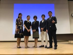 女性向け健康セミナー登壇者集合（大塚製薬主催・医師との共同講演・沖縄開催）