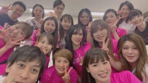 ボディメイク研修 参加者集合写真（ミセス関西コレクション九州エリア）